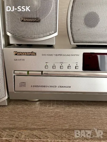 Panasonic SA-HT70 DVD RECEIVER 5+1 300W, снимка 4 - Плейъри, домашно кино, прожектори - 47724638