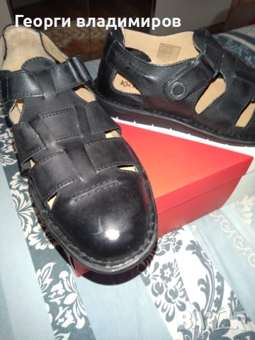 Kickers естествена кожа , снимка 5 - Мъжки сандали - 52566712