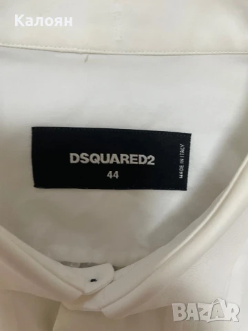 dsquared2 Бяла риза , снимка 12 - Ризи - 50591315