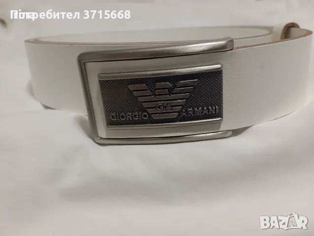 Кожен Колан ARMANI, снимка 3 - Колани - 51937411