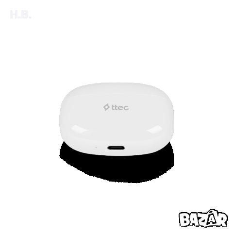 Bluetooth слушалки ttec AirBeat Snap Wireless Headsets - Бели, снимка 4 - Безжични слушалки - 45333204