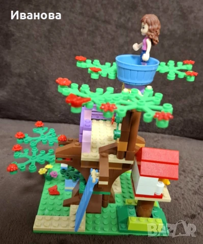 ЛЕГО ФРЕНДС- Дървестната Къща на Оливия-3065, снимка 3 - Конструктори - 51236743