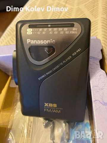 Panasonic V61 Walkman Boxed, Като Нов!, снимка 9 - Аудиосистеми - 52860117