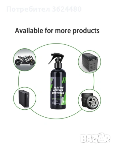 Почистващ и възстановяващ спрей за пластмаса 3842 S3, снимка 3 - Аксесоари и консумативи - 53234399