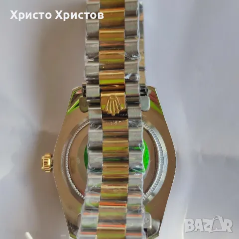 Мъжки луксозен часовник ROLEX DAY-DATE , снимка 6 - Мъжки - 46887179