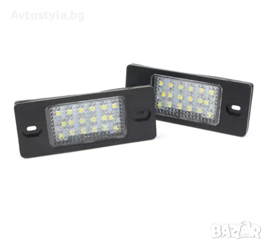 LED-Плафони за регистрационен номер Porsche Touareg Passat Tiguan Golf, снимка 1