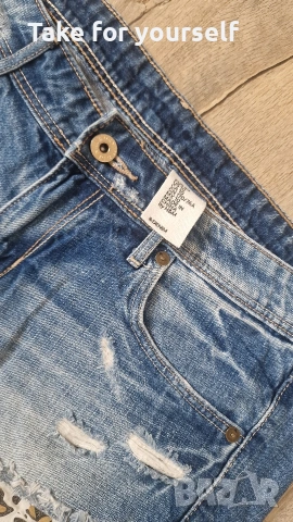 3 броя Дамски къси дънки, снимка 4 - Къси панталони и бермуди - 53509065