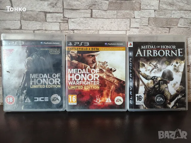 Playstation 3:PS3 Medal of Honor , снимка 1 - Игри за PlayStation - 47233381