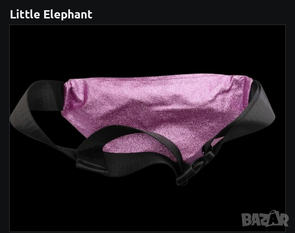 ​✨ Розова Блестяща Чанта за Кръст (Glitter Fanny Pack) – Barbie Style ✨/нова, снимка 2 - Чанти - 54280157