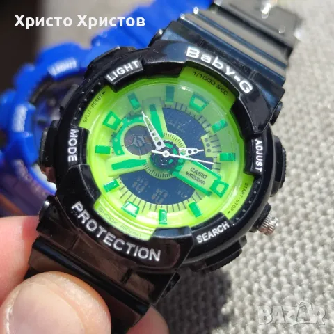 Дамски часовник Casio Baby-G два цвята , снимка 2 - Детски - 47007581