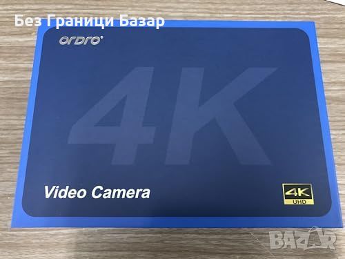 Нова Видеокамера ORDRO AE20 5K - Full HD, IR Светлина, Дистанционно, снимка 8 - Камери - 45286111