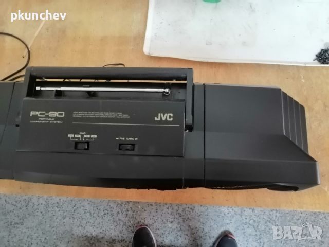 Радиокасетофон JVC PC-90, снимка 9 - Радиокасетофони, транзистори - 45294681