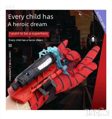 Спайдърмен ръкавица, снимка 2 - Други - 53572121