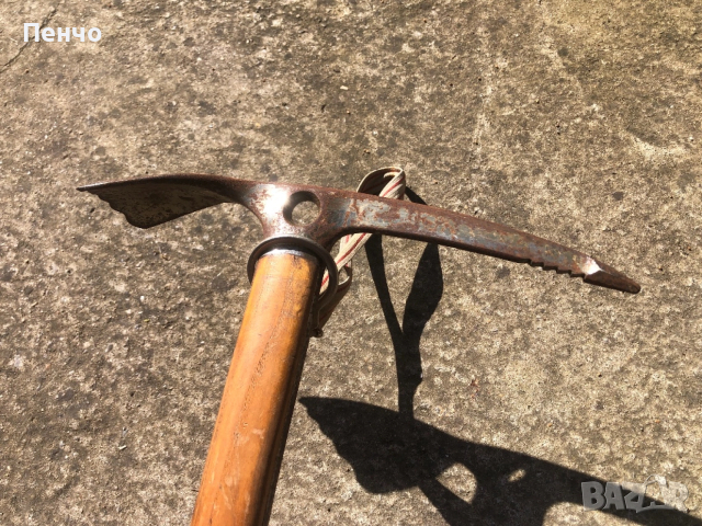 стар пикел MOD. WALLNER "STUBAI" - MADE IN AUSTRIA - 1950/60г., снимка 9 - Антикварни и старинни предмети - 49729691