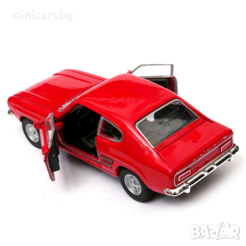 1:34 Метални колички: 1969 Ford Capri - Welly, снимка 5 - Колекции - 44990889
