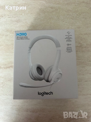Слушалки с микрофон Logitech - H390