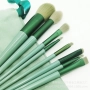 Комплекти с четки за нанасяне на грим от 13 части/ ЗЕЛЕНИ, снимка 3