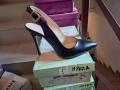 нови обувки Мегияс еко кожа отворена пета , снимка 2
