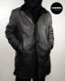 Мъжко кожено палто / кожух от естествена кожа с косъм LAGERFELD Men’s Shearling Coat – XXL•XXXL, снимка 9