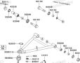 Ремонтен Комплект за НОСАЧИ за KFX700 Втулки Лагери Семеринги, снимка 2