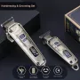 Комплект 2 професионални машинки за подстригване VGR V-643 – тример и клипер с LED дисплей, снимка 4