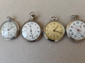 Лот Стари Джобни Часовници, снимка 6