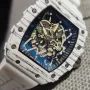 Мъжки луксозен часовник Richard Mille Carbon Fibre Limited Edition , снимка 2