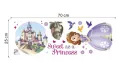 2 вид Принцеса София Първа Sofia the First стикер лепенка за стена мебел детска стая, снимка 4