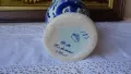 Кани- вази стил Арт Деко delft blue Нolland hand painted                                            , снимка 9