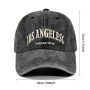 Бейзболна шапка - denim, vintage, Los Angeles