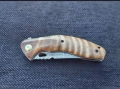 Сгъваем джобен нож,дамаска стомана,съчмен лагер,Flipper Outdoor Tool, снимка 11