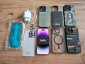 IPhone 14 pro 128gb Deep Pruple+аксесоари, снимка 1