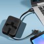 Троен USB преходник за телефон, снимка 4