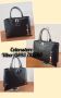 Черна луксозна чанта Michael Kors-SG41y, снимка 1 - Чанти - 45650874