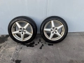 Лети джанти 17 5х110, Алфа Ромео 159, зимни гуми 225/50/17, снимка 5