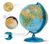 Светещ глобус Tecnodidattica Safari Globe, образователен детски глобус с нощна светлина, 25 см, снимка 5