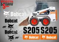 BOBCAT S220 стикери надписи, снимка 18