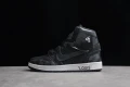 Уникални Редки Маратонки Nike Air Jordan 1 x Off Whit x LV Louis Vuitton All Black Кецове , снимка 7
