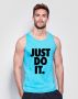 DRI-FIT! Мъжки спортни потници JUST DO IT SPORT - 6 ЦВЯТА. Или с ТВОЯ идея!, снимка 2