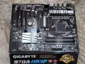 Дънна платка GIGABYTE 970A-UD3P, снимка 1