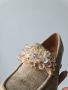 Нови дамски обувки на ток от велур с кристали. Изключително красив и лек модел. , снимка 10