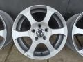 Алуминиеви джанти 16 ' 5x112 VW AUDI SEAT SKODA / Фолксваген 57,1 ЕТ33, снимка 8