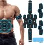 SHENGMI ABS Trainer Мускулен стимулатор за коремни мускули с 8 режима, снимка 1 - Фитнес уреди - 45781954