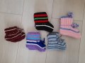 Ръчно плетени терлички за бебе