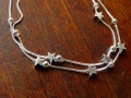 Посребрена дамска гривна за глезен или ръка, снимка 2