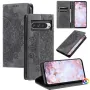 Google Pixel 9 Pro XL Totem Embossed Wallet Кожен Калъф и Протектор, снимка 7