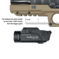 Пистолетен фенер Fenix GL19R - подцевен, снимка 7 - Къмпинг осветление - 45005006