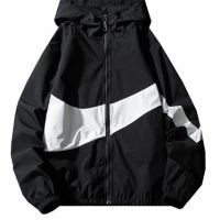 Men's Streetwear Hip Hop Jackets Warm Windbreakers Zipper Hooded Oversized Coat Casual Harajuku , снимка 1 - Якета - 45708961