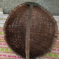 Стара плетена кошница., снимка 5 - Антикварни и старинни предмети - 45783384