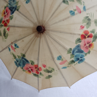 Стар дамски чадър 1900-1920г, снимка 5 - Други ценни предмети - 44970209